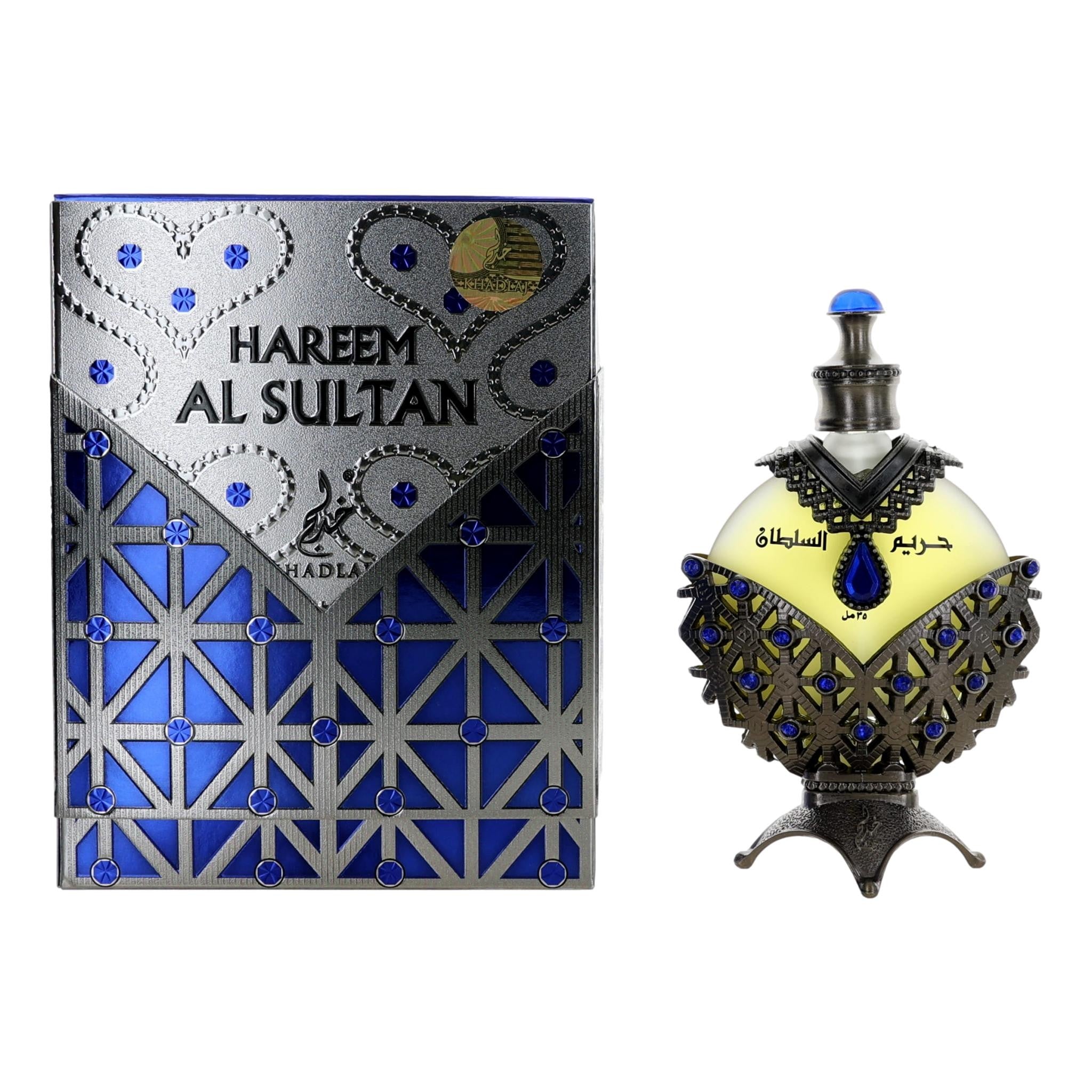 Photo of Khadlaj Hareem Al Sultan Blue by Al Khadlaj, 1.18oz Perfume Oil for Unisex